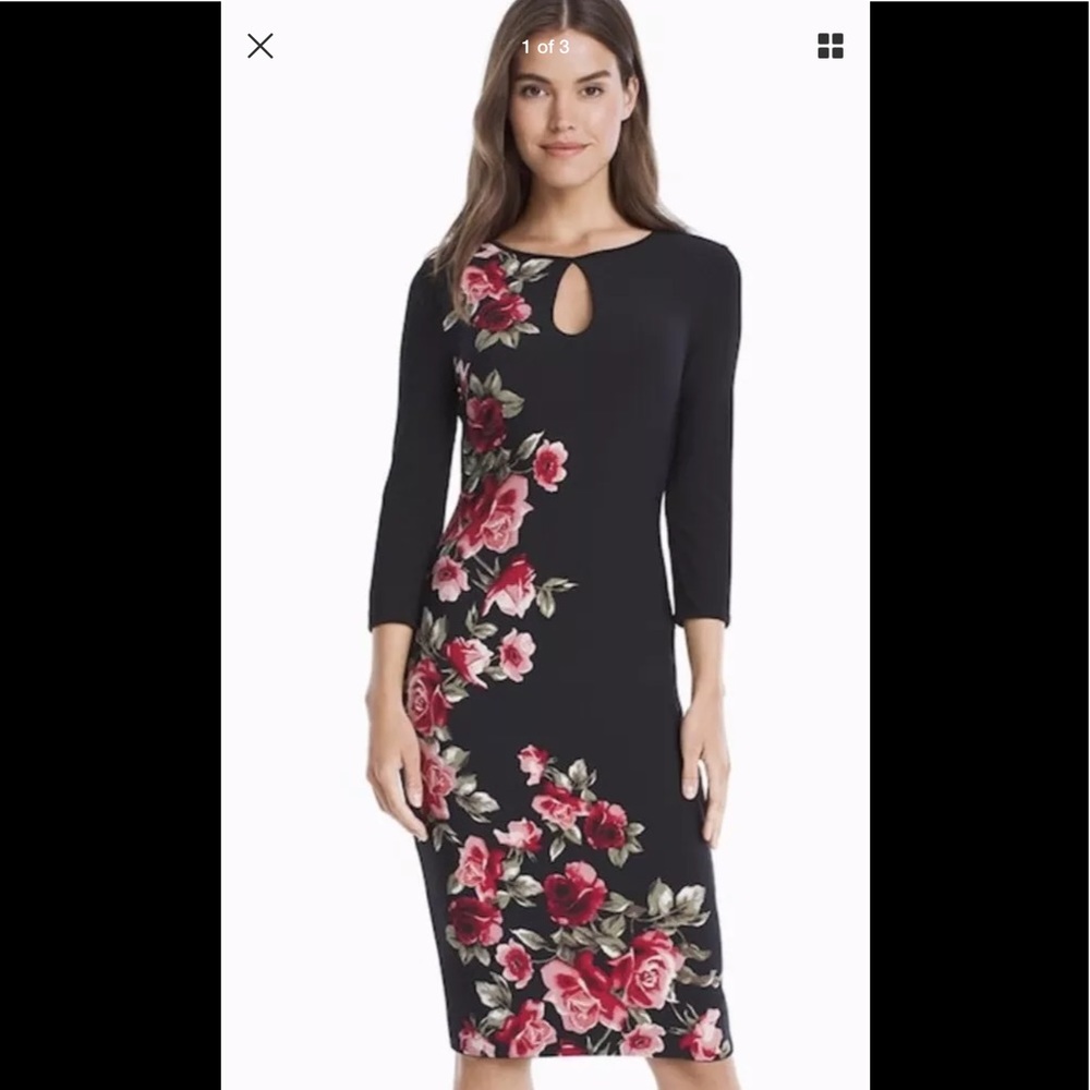 White House Black Market Reversible dress